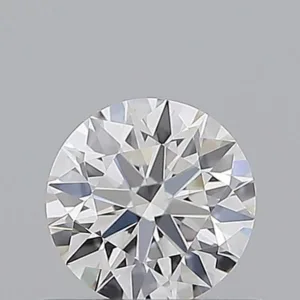 0.57 Carat Round E VVS1 Natural Diamond
