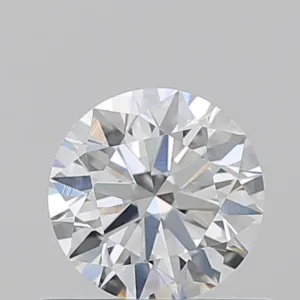 0.57 Carat Round F VVS1 Natural Diamond