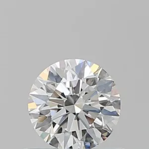0.57 Carat Round F VVS1 Natural Diamond