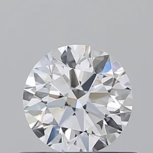 0.58 Carat Round D IF Natural Diamond