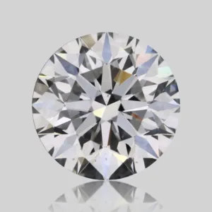 0.58 Carat Round D VS2 Natural Diamond