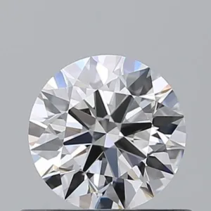 0.58 Carat Round E IF Natural Diamond