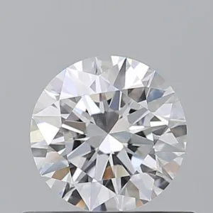0.58 Carat Round E VS1 Natural Diamond