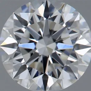 0.58 Carat Round F VS1 Natural Diamond