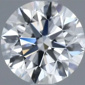 0.6 Carat Round D VVS1 Natural Diamond