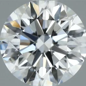 0.6 Carat Round D VVS1 Natural Diamond