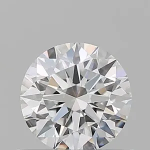0.6 Carat Round E VVS1 Natural Diamond