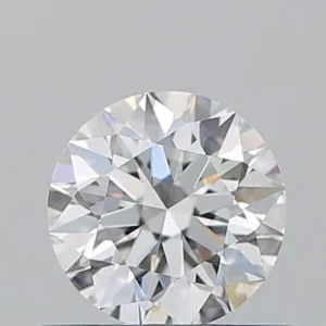 0.6 Carat Round E VVS1 Natural Diamond