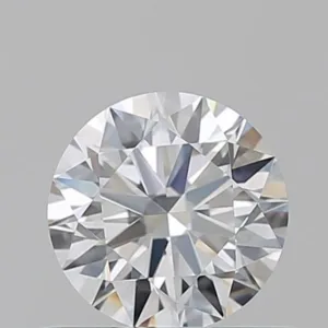 0.6 Carat Round E VVS2 Natural Diamond