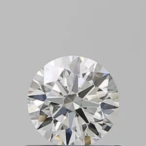 0.6 Carat Round G VVS2 Natural Diamond