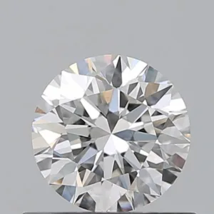 0.6 Carat Round H VS2 Natural Diamond