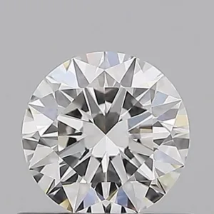 0.61 Carat Round D VVS1 Natural Diamond