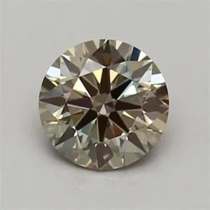 0.63 Carat Round Fancy Green IF Lab Diamond