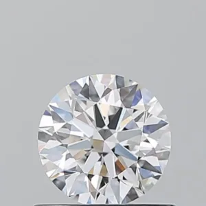 0.65 Carat Round D VVS1 Natural Diamond