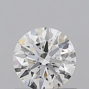 0.65 Carat Round E VVS1 Natural Diamond