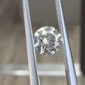0.66 Carat Round I VS1 Natural Diamond