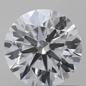 0.7 Carat Round D SI2 Natural Diamond