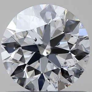 0.7 Carat Round D SI2 Natural Diamond