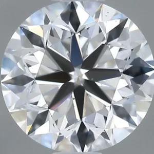0.7 Carat Round D VS2 Natural Diamond