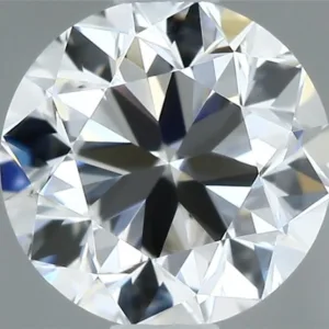0.7 Carat Round D VVS2 Natural Diamond