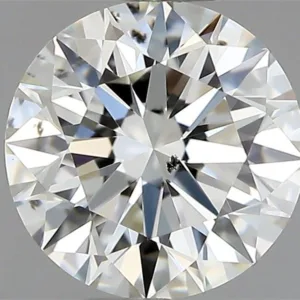 0.7 Carat Round F SI2 Natural Diamond
