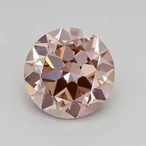 0.7 Carat Round Fancy Intense Pink VS1 Lab Diamond