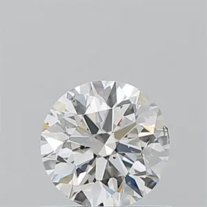 0.7 Carat Round H SI1 Natural Diamond