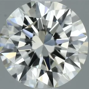 0.7 Carat Round I VVS2 Natural Diamond