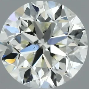 0.7 Carat Round K SI2 Natural Diamond