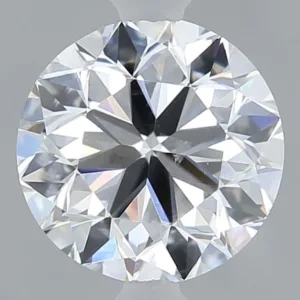 0.71 Carat Round D SI2 Natural Diamond