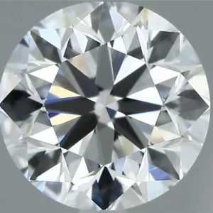 0.71 Carat Round D VVS1 Natural Diamond