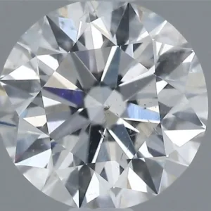 0.71 Carat Round F SI2 Natural Diamond