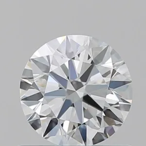 0.71 Carat Round F VVS1 Natural Diamond