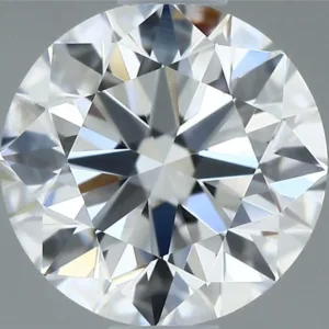 0.72 Carat Round D VVS1 Natural Diamond