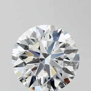 0.72 Carat Round D VVS2 Natural Diamond