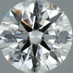0.73 Carat Round G SI2 Natural Diamond