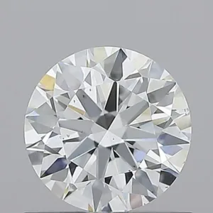 0.75 Carat Round D SI1 Natural Diamond