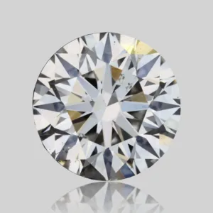 0.76 Carat Round F SI1 Natural Diamond