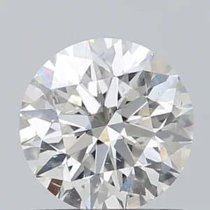 0.76 Carat Round H SI2 Natural Diamond