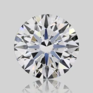 0.77 Carat Round D VVS2 Natural Diamond
