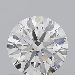 0.78 Carat Round F IF Natural Diamond
