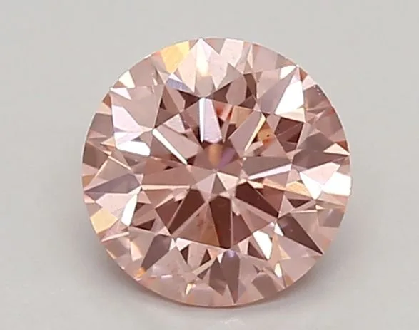 0.78 Carat Round Fancy Intense Pink VS1 Lab Diamond 1 0.78 Carat Round Fancy Intense Pink VS1 Lab Diamond