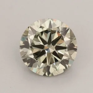 0.82 Carat Round Fancy Intense Green VS2 Lab Diamond