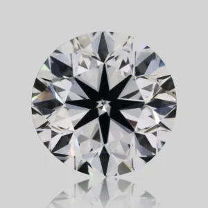 0.9 Carat Round D VVS2 Natural Diamond