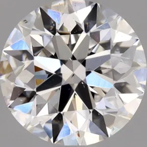 0.9 Carat Round F SI1 Natural Diamond
