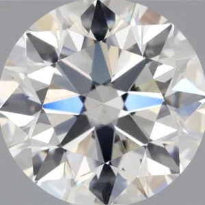 0.9 Carat Round H VS1 Natural Diamond