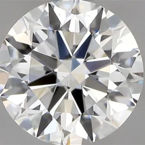 0.9 Carat Round H VS2 Natural Diamond