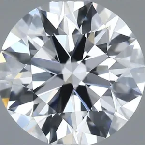 0.91 Carat Round E VVS1 Natural Diamond