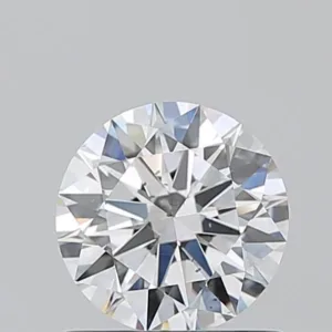 0.91 Carat Round F SI1 Natural Diamond