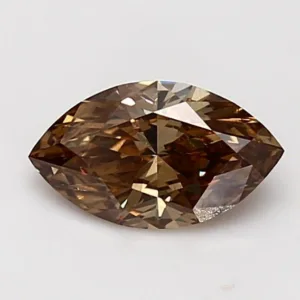 1 Carat Marquise Fancy Brown SI1 Natural Diamond